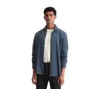 Langarmhemd MARC O'POLO "aus Bio-Baumwoll-Piqué", Herren, Gr. XXL, Normalgrößen, beige (moon stone), Obermaterial: 100% Baumwolle, unifarben, figurbetont, Doppelmanschette, Hemden (99724712-XXL) moon