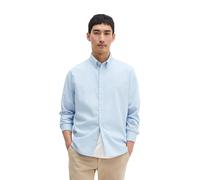 Marc OߴPolo Herren Hemd aus Bio-Baumwolle Regular Fit, Blau (Airblue), XL