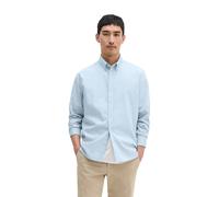 Marc OߴPolo Herren Hemd aus Bio-Baumwolle Regular Fit, Blau (Airblue), XS