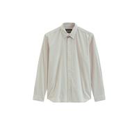1100000002199 MARC O'POLO, Herren, Gr. L, N-Gr, beige (linen beige), Cord, Obermaterial: 100% Baumwolle, regular fit normal, 2-Knopf-Manschette, Hemden, regular mit Button-Down-Kragen (93615417-L) lin