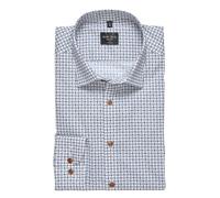 Langarmhemd MARVELIS, Herren, Gr. 39, N-Gr, natur, Web, Obermaterial: 100% Baumwolle, schmal normal, 2-Knopf-Manschette, Hemden, body fit, Kentkragen, Businesshemd (86147844-39) natur