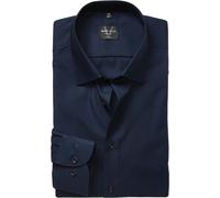 MARVELIS Body Fit Hemd Langarm New Kent Kragen marine 40