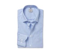 Langarmhemd MARVELIS, Herren, Gr. 43, N-Gr, blau, Web, Obermaterial: 100% Baumwolle, comfort fit normal, Manschette, Hemden (64213433-43) blau