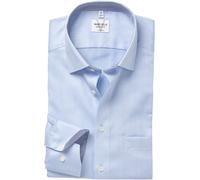 Marvelis Herren Businesshemd Langarm Modern-Fit,Einfarbig,New Kent,bleu 11,44