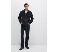 Langarmhemd MAVI "FULL ZIP SHIRT", Herren, Gr. XL, US-Größen, dunkelgrau melange, 59% Polyester, 15% Baumwolle, 13% Viskose, 9% Acryl, 4% Polyamid, clean, loose fit, eng normaler Saum, Hemden, Premium