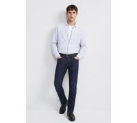 Langarmhemd MAVI "STRIPE SHIRT", Herren, Gr. L, US-Größen, vintage indigo stripe, 100% Baumwolle, gestreift, normal normal, eng normaler Saum, Hemden, Hemd mit Streifen (49728460-L) vintage indigo str