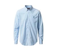 Langarmhemd MCS "MCS Shirt Greg", Herren, Gr. S, Normalgrößen, blau, Obermaterial: 97% Baumwolle, 3% Elasthan, Hemden (21186662-S) blau