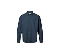 Langarmhemd MCS "MCS shirt MCDean", Herren, Gr. XL, Normalgrößen, blau denim, Obermaterial: 55% Leinen, 45% Baumwolle, Hemden (90494449-XL) blau denim