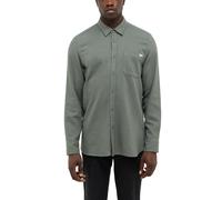 Langarmhemd MUSTANG "Herren Style Eastbridge", Herren, Gr. S, US-Größen, grün 6473, Web, 100% Baumwolle, unifarben, regular fit, Hemden Langarmhemd (95768332-S)