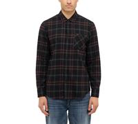 Langarmhemd MUSTANG "Herren Style Eastbridge", Damen, Gr. XL, US-Größen, bunt 12811, Web, 100% Baumwolle, regular fit, Hemden Langarmhemd (46898724-XL)