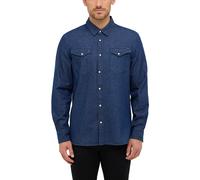 Mustang Hemd Herren Regular Fit Baumwolle medium stone, M
