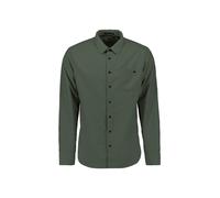 Langarmhemd NO EXCESS "No Excess Cordhemd Shirt Solid Fine Herringbone", Herren, Gr. 3XL, Normalgrößen, dunkelgrün, 100% Baumwolle, regular fit, Hemden (41639201-XXXL) dunkelgrün
