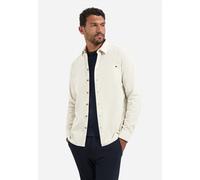 Langarmhemd NO EXCESS "No Excess Cordhemd Shirt Solid Fine Herringbone", Herren, Gr. S, Normalgrößen, kit, 100% Baumwolle, regular fit, Hemden (65808703-S) kit