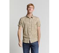 Langarmhemd NO EXCESS "No Excess Jersey-Hemd", Herren, Gr. XXL, Normalgrößen, beige (sand), 100% Baumwolle, regular fit, Hemden (60178257-XXL) sand