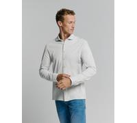 No Excess Regular Fit Jerseyhemd Chalk, Melange