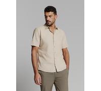 Langarmhemd NO EXCESS "No Excess Linnen shirt", Herren, Gr. XXL, Normalgrößen, beige (sand), 55% Leinen, 45% Baumwolle, regular fit, Hemden (36908231-XXL) sand