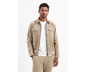 Langarmhemd NO EXCESS "No Excess Overshirt aus geripptem Cord", Herren, Gr. 3XL, Normalgrößen, sand, 98% Baumwolle, 2% Elasthan, regular fit, Hemden Langarmhemd (51753259-XXXL)