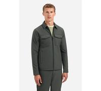 Langarmhemd NO EXCESS "No Excess Sedoc-Reise-Overshirt", Herren, Gr. S, Normalgrößen, schwarz steel, 88% Polyamid, 12% Elasthan, regular fit, Hemden (27767514-S) schwarz steel