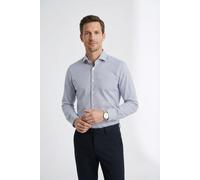 OLYMP Hemd Herren Slim Fit Extra langer Arm Baumwoll-Stretch weiß, 42