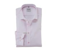 OLYMP Level Five Body Fit Hemd rose, Einfarbig
