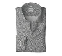 OLYMP Level Five Slim Fit Business-Hemd mit Kentkragen in Blau, Größe 43