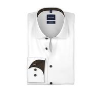 OLYMP Luxor Performance Climate Control Modern Fit Hemd weiss, Einfarbig
