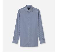 OLYMP Hemd Herren Regular Fit Langarm Baumwolle blau, 40