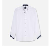OLYMP "OLYMP Luxor, Modern Fit, Button-down" (88702350-42) weiß