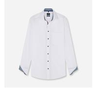 OLYMP Luxor Comfort Fit Hemd blau, Einfarbig