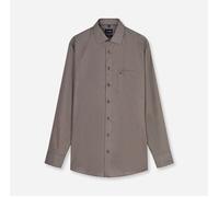 OLYMP Businesshemd Luxor - Modern Fit, New Kent - Herren Größe 45, braun, 100% Baumwolle
