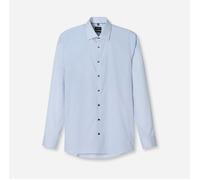 OLYMP Hemd Herren Extra Slim Fit Langarm Baumwoll-Stretch blau, 39