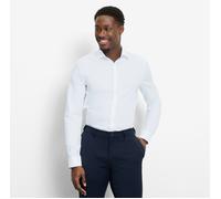 OLYMP Businesshemd No. Six – Super Slim, Kentkragen, 97% Baumwolle/3% Elastolefin, Weiß Gr. 39