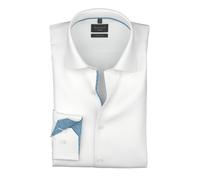 OLYMP NO.6 Hemd Super Slim Fit weiss | 42