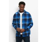 Langarmhemd OLYMP "OLYMP Casual, Overshirt", Herren, Gr. M, Normaler Arm, marine, 100% Baumwolle, Hemden (95299966-M) marine
