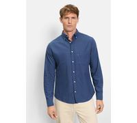 OLYMP Casual Regular Fit Hemd blau, Einfarbig