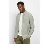 OLYMP Casual Regular Fit Hemd oliv, Einfarbig