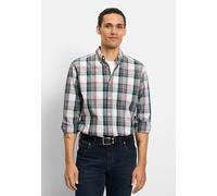 Langarmhemd OLYMP "OLYMP Casual, regular fit, Button-down", Herren, Gr. XXL, Normaler Arm, oliv, 100% Baumwolle, Hemden (74967308-XXL) oliv
