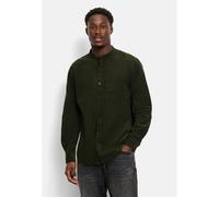 Langarmhemd OLYMP "OLYMP Casual, regular fit, Freizeithemd, Stehkragen", Damen, Gr. L, Normaler Arm, grün, 100% Baumwolle, Hemden Langarmhemd (20779808-L)