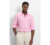 OLYMP Langarmhemd Casual – Regular Fit Kent, 100% Leinen – Herren 3XL, altrosé