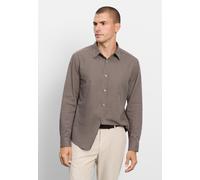 OLYMP Casual Regular Fit Hemd braun, Faux-uni