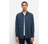 Langarmhemd OLYMP "OLYMP Casual, regular fit, Kent", Herren, Gr. S, Normaler Arm, marine, 100% Baumwolle, Hemden (78623654-S) marine