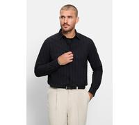 Langarmhemd OLYMP "OLYMP Casual, Regular Fit, Kent", Herren, Gr. S, Normaler Arm, schwarz, 100% Baumwolle, Hemden (17768356-S) schwarz