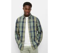 Langarmhemd OLYMP "OLYMP Casual, regular fit, Kent", Herren, Gr. XL, Normaler Arm, bunt (oliv), 100% Baumwolle, Hemden (12733100-XL) oliv