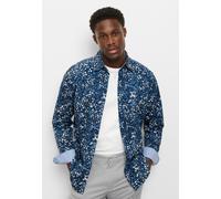 Langarmhemd OLYMP "OLYMP Casual, regular fit, Kent", Herren, Gr. XL, Normaler Arm, marine, 100% Baumwolle, Hemden (72275338-XL) marine