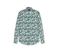 Langarmhemd OLYMP "OLYMP Casual, regular fit, Kent", Herren, Gr. XL, Normaler Arm, oliv, 100% Baumwolle, Hemden (63068365-XL) oliv