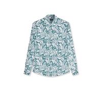 Langarmhemd OLYMP "OLYMP Casual, regular fit, Kent", Herren, Gr. XL, Normaler Arm, smaragd, 100% Leinen, Hemden (20465847-XL) smaragd