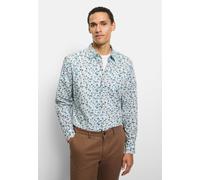 Langarmhemd OLYMP "OLYMP Casual, regular fit, Kent", Herren, Gr. XL, Normaler Arm, weiß, 100% Baumwolle, Hemden (38318460-XL) weiß