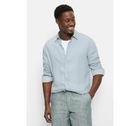Langarmhemd OLYMP "OLYMP Casual, regular fit, Kent", Herren, Gr. XXL, Normaler Arm, smaragd, 100% Leinen, Hemden (74664530-XXL) smaragd