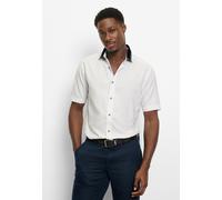 OLYMP Casual Regular Fit Hemd Kurzarm weiss