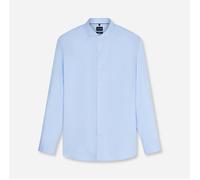 Businesshemd OLYMP "OLYMP Smart Business, Modern Fit, Royal Kent", Herren, Gr. 46, Normaler Arm, blau (bleu), 100% Baumwolle, Hemden (43263440-46) bleu